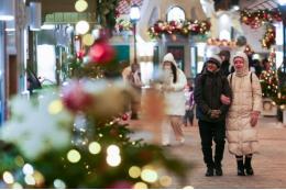 Японку впечатлил вид новогодней Москвы