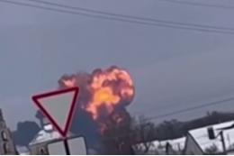 Жительница села Яблоново рассказала о моменте падения самолета Ил-76