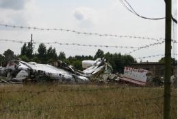 Обломки упавшего в 2010 году под Смоленском польского Ту-154 останутся в РФ