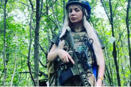 МВД РФ объявило в розыск наемницу «Грузинского легиона» Кэти Лешкашели