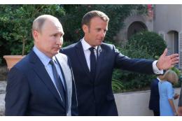 Песков: у Путина пока нет в планах контактов с Макроном
