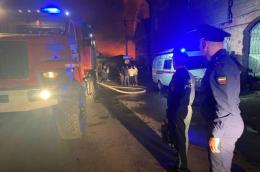 Прокуратура начала проверку из-за пожара на вещевом рынке в Астрахани