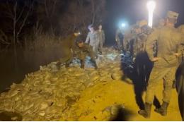 В Ишиме Тюменской области обнаружена протечка дамбы