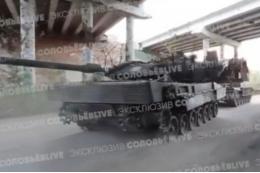 Журналист Боуз: захваченный танк Leopard 2 уже едет в Москву